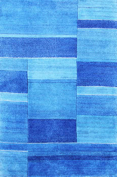Tibet-Color - Teppich aus Indien,  Schurwolle, Größe: 117x180cm Sonderpreis: € 442,-