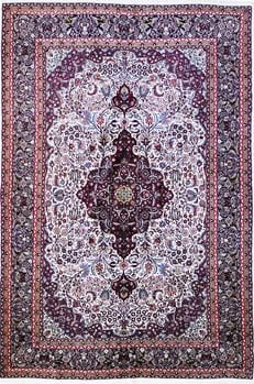 Lahore - Teppich aus Pakistan,  Schurwolle, Größe: 189x270cm Sonderpreis: € 1.604,-