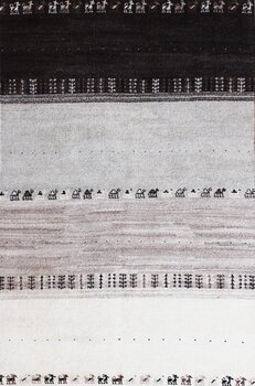 Gabbeh-Jumbo - Teppich aus Indien,  Schurwolle, Größe: 161x236cm Sonderpreis: € 400,-