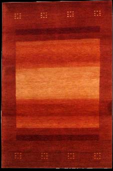 Gabbeh-Loribaff - Teppich aus Indien,  Schurwolle, Größe: 121x181cm Sonderpreis: € 276,-