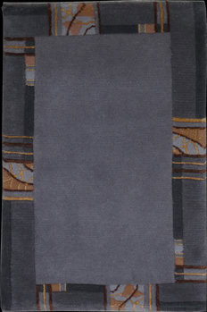 Benares - Teppich aus Tibet,  Schurwolle, Größe: 61x91cm Sonderpreis: € 50,-