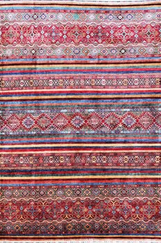 Gabbeh-Loribaff - Teppich aus Afghanistan ,  Ghazniwolle, Größe: 210x304cm Sonderpreis: € 3.176,-