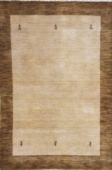 Gabbeh-Loom - Teppich aus Indien,  Schurwolle, Größe: 102x150cm Sonderpreis: € 321,-
