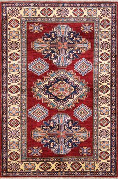 Kazak Exklusiv - Teppich aus Afghanistan ,  Ghazniwolle, Größe: 102x155cm Sonderpreis: € 621,-