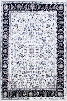 Nain - Teppich aus Indien,  Schafwolle/Seide, Größe: 169x246cm Sonderpreis: € 1.633,-