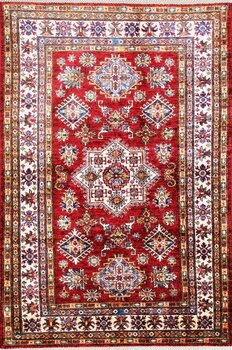 Kazak Exklusiv - Teppich aus Afghanistan ,  Ghazniwolle, Größe: 121x182cm Sonderpreis: € 865,-