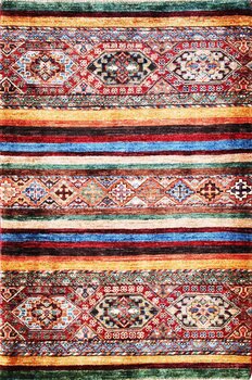 Gabbeh-Loribaff - Teppich aus Afghanistan ,  Ghazniwolle, Größe: 87x125cm Sonderpreis: € 541,-