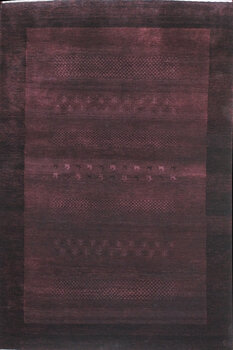 Gabbeh-Loribaff - Teppich aus Indien,  Neuseelandwolle, Größe: 121x183cm Sonderpreis: € 783,-