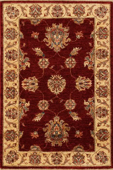 Ziegler-Chobi - Teppich aus Afghanistan ,  Ghazniwolle, Größe: 81x122cm Sonderpreis: € 388,-