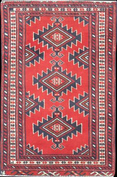 Belutsch - Teppich aus Orient,  Schurwolle, Größe: 59x90cm Sonderpreis: € 96,-