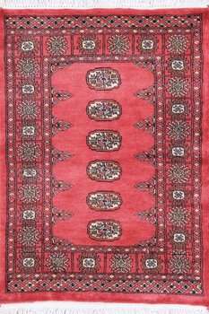 Bochara - Teppich aus Pakistan,  Schurwolle, Größe: 81x112cm Sonderpreis: € 190,-