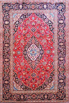 Keschan - Teppich aus Orient,  Schurwolle, Größe: 201x299cm Sonderpreis: € 1.575,-