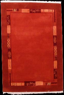 Anapurna - Teppich aus Nepal,  Schurwolle, Größe: 148x202cm Sonderpreis: € 322,-