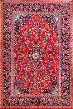 Keschan - Teppich aus Orient,  Schurwolle, Größe: 146x216cm Sonderpreis: € 1.157,-