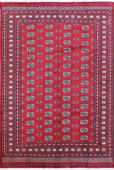 Bochara - Teppich aus Pakistan,  Schurwolle, Größe: 203x301cm Sonderpreis: € 1.281,-