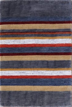 Gabbeh-Loom - Teppich aus Indien,  Schurwolle, Größe: 62x92cm Sonderpreis: € 120,-
