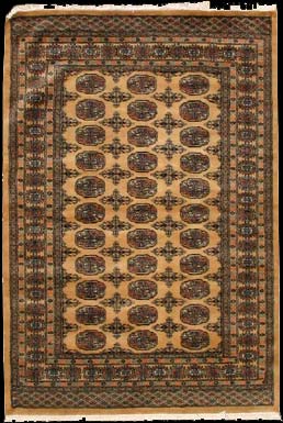 Bochara - Teppich aus Pakistan,  Schurwolle, Größe: 127x184cm Sonderpreis: € 258,-