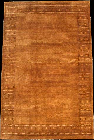 Gabbeh-Loribaff - Teppich aus Indien,  Neuseelandwolle, Größe: 167x261cm Sonderpreis: € 1.336,-