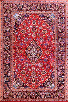 Keschan - Teppich aus Orient,  Schurwolle, Größe: 146x216cm Sonderpreis: € 1.157,-