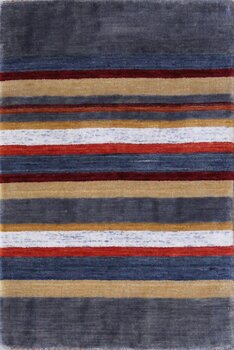 Gabbeh-Loom - Teppich aus Indien,  Schurwolle, Größe: 62x92cm Sonderpreis: € 120,-