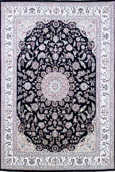 Nain - Teppich aus Indien,  Schafwolle/Seide, Größe: 247x350cm Sonderpreis: € 3.396,-