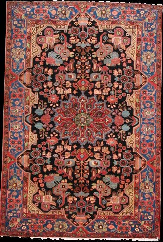 Nahawand - Teppich aus Orient,  Schurwolle, Größe: 160x238cm Sonderpreis: € 520,-