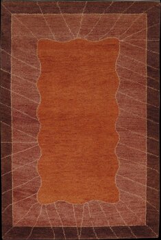 Gabbeh-Jumbo - Teppich aus Indien,  Schurwolle, Größe: 122x181cm Sonderpreis: € 232,-
