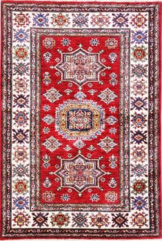 Kazak Exklusiv - Teppich aus Afghanistan ,  Ghazniwolle, Größe: 104x151cm Sonderpreis: € 617,-