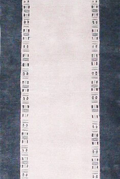 Anapurna - Teppich aus Nepal,  Schurwolle, Größe: 62x270cm Sonderpreis: € 158,-