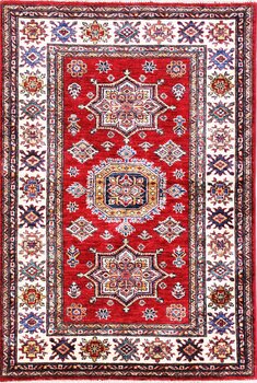 Kazak Exklusiv - Teppich aus Afghanistan ,  Ghazniwolle, Größe: 104x151cm Sonderpreis: € 617,-
