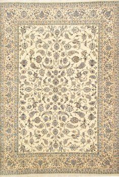 Nain - Teppich aus Orient,  Schurwolle, Größe: 241x348cm Sonderpreis: € 4.633,-