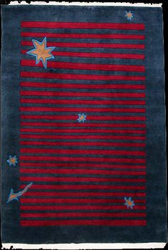 Sternwarte - Teppich aus VC,  Neuseelandwolle, Größe: 180x255cm Sonderpreis: € 938,-