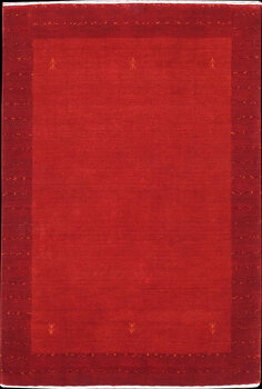 Gabbeh-Loom - Teppich aus Indien,  Neuseelandwolle, Größe: 99x145cm Sonderpreis: € 271,-
