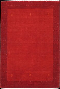 Gabbeh-Loom - Teppich aus Indien,  Neuseelandwolle, Größe: 99x145cm Sonderpreis: € 271,-