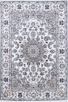 Nain - Teppich aus Indien,  Schafwolle/Seide, Größe: 163x231cm Sonderpreis: € 1.479,-