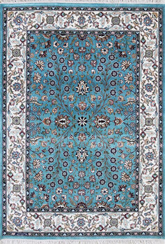 Hereke - Teppich aus Indien,  Neuseelandwolle, Größe: 99x128cm Sonderpreis: € 597,-