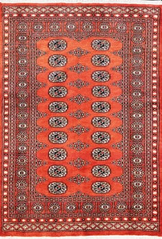 Bochara - Teppich aus Pakistan,  Schurwolle, Größe: 126x176cm Sonderpreis: € 465,-