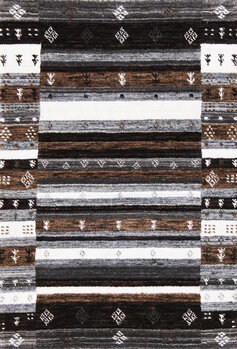 Gabbeh-Loribaff - Teppich aus Indien,  Schurwolle, Größe: 66x98cm Sonderpreis: € 136,-