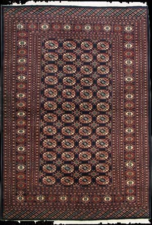 Bochara - Teppich aus Pakistan,  Schurwolle, Größe: 149x211cm Sonderpreis: € 355,-