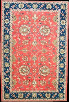 Turkmene - Teppich aus Indien,  Schurwolle, Größe: 201x296cm Sonderpreis: € 1.015,-