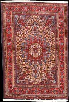Moud - Teppich aus Orient,  Schurwolle, Größe: 101x146cm Sonderpreis: € 286,-