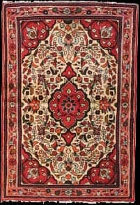 Hamadan - Teppich aus Orient,  Schurwolle, Größe: 104x152cm Sonderpreis: € 241,-