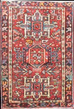 Meschkin - Teppich aus Orient,  Schurwolle, Größe: 62x91cm Sonderpreis: € 138,-
