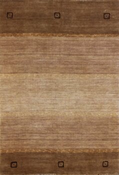 Gabbeh-Loom - Teppich aus Indien,  Schurwolle, Größe: 77x118cm Sonderpreis: € 191,-