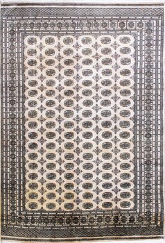 Bochara - Teppich aus Pakistan,  Schurwolle, Größe: 252x353cm Sonderpreis: € 2.099,-