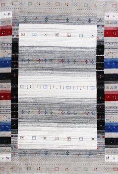 Gabbeh-Loom - Teppich aus Indien,  Schurwolle, Größe: 144x201cm Sonderpreis: € 607,-