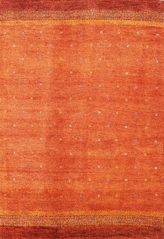 Gabbeh-Jumbo - Teppich aus Indien,  Schurwolle, Größe: 140x201cm Sonderpreis: € 296,-