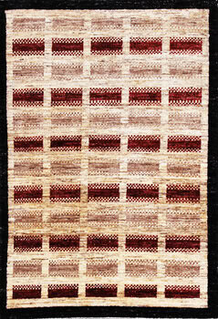 Gabbeh-Exklusiv - Teppich aus Afghanistan ,  Schurwolle, Größe: 90x145cm Sonderpreis: € 274,-