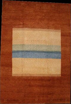 Gabbeh-Jumbo - Teppich aus Indien,  Argentina-Wool, Größe: 205x298cm Sonderpreis: € 642,-