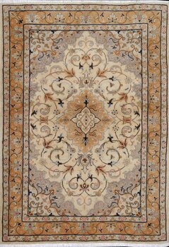 Keschan - Teppich aus Orient,  Schurwolle, Größe: 104x151cm Sonderpreis: € 412,-